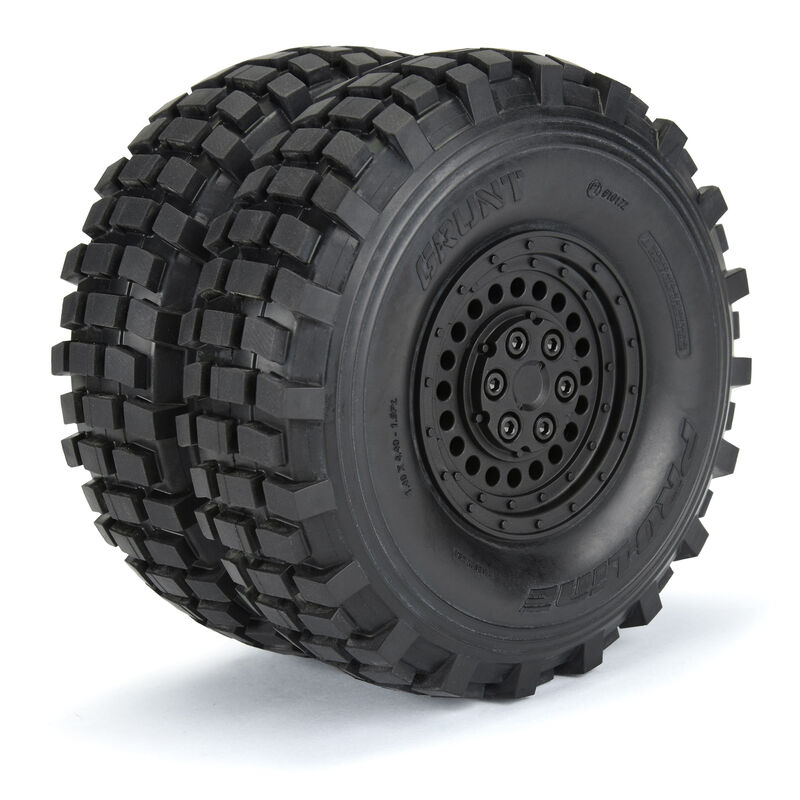 Proline Carbine 1.9 Black Dually Wheels for Crawlers F/R Proline Carbine 1.9 Black Dually Wheels for Crawlers F/R