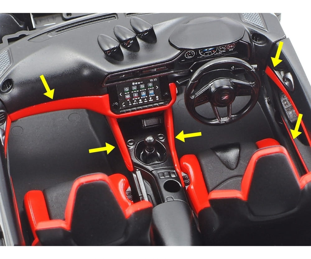 Tamiya Nissan Z 2022 1_24 Platik Modellbau Auto Bausatz - RC-Zubehoer