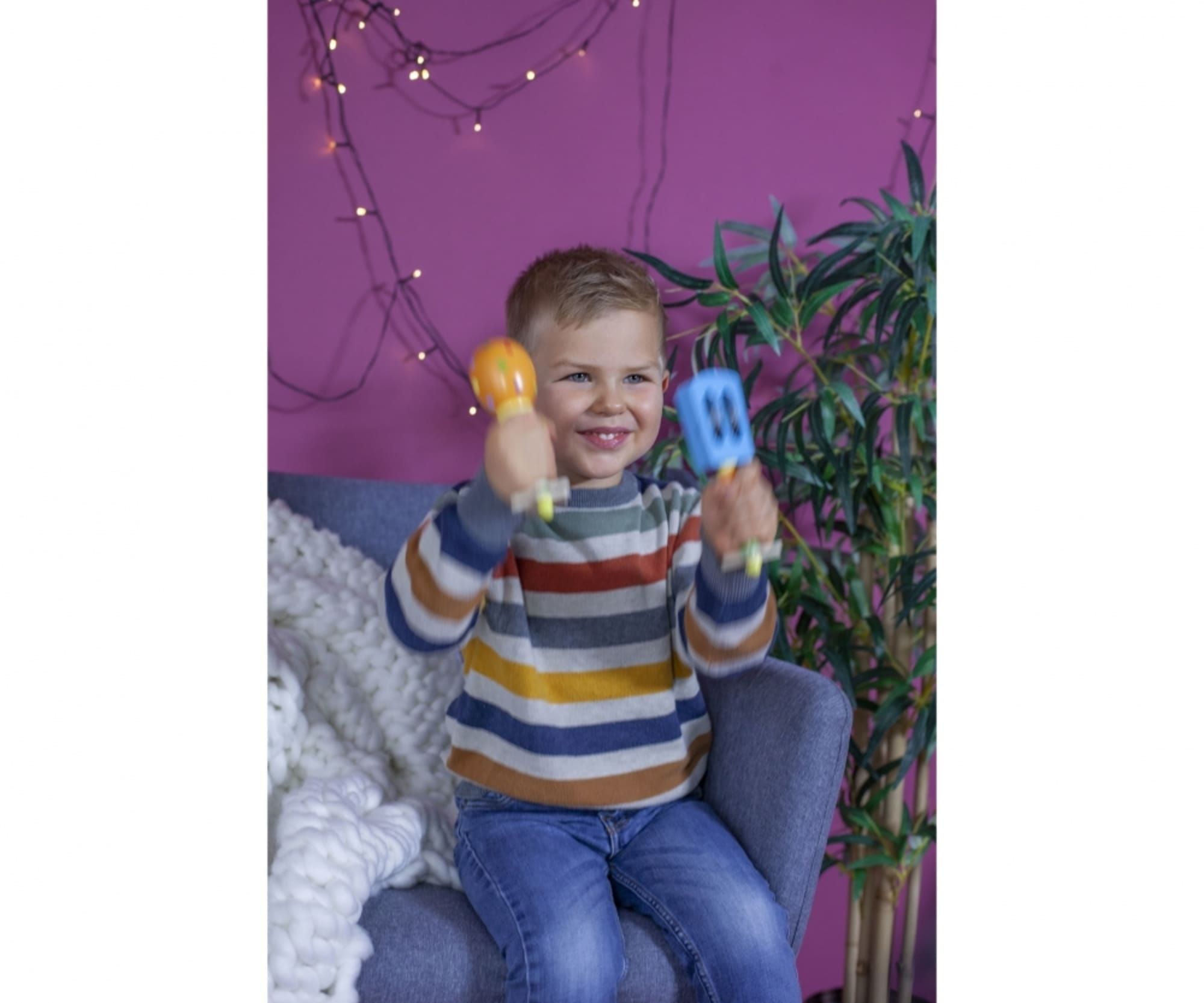 Eichhorn Musik Set mit Maracas