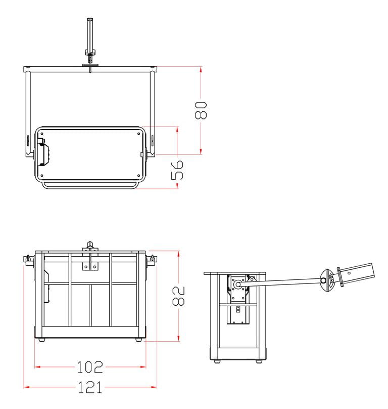 JXModel Personenkorb aus Metall fuer Ladekran - RC-Zubehoer