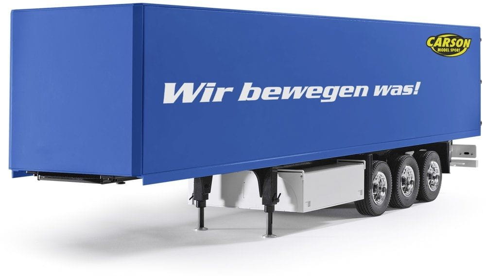 Carson LKW- Truck 1:14 3-Achs Kofferauflieger Version II Anhänger / Auflieger Carson LKW- Truck 1:14 3-Achs Kofferauflieger Version II Anhänger / Auflieger