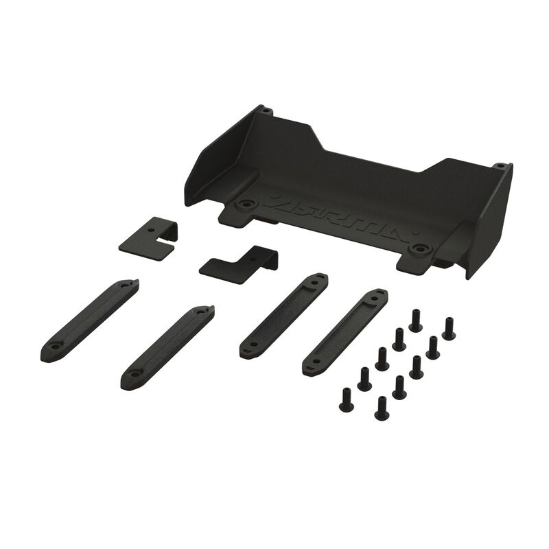 Arrma Rear Wing And Roof Skids Set - RC-Zubehoer
