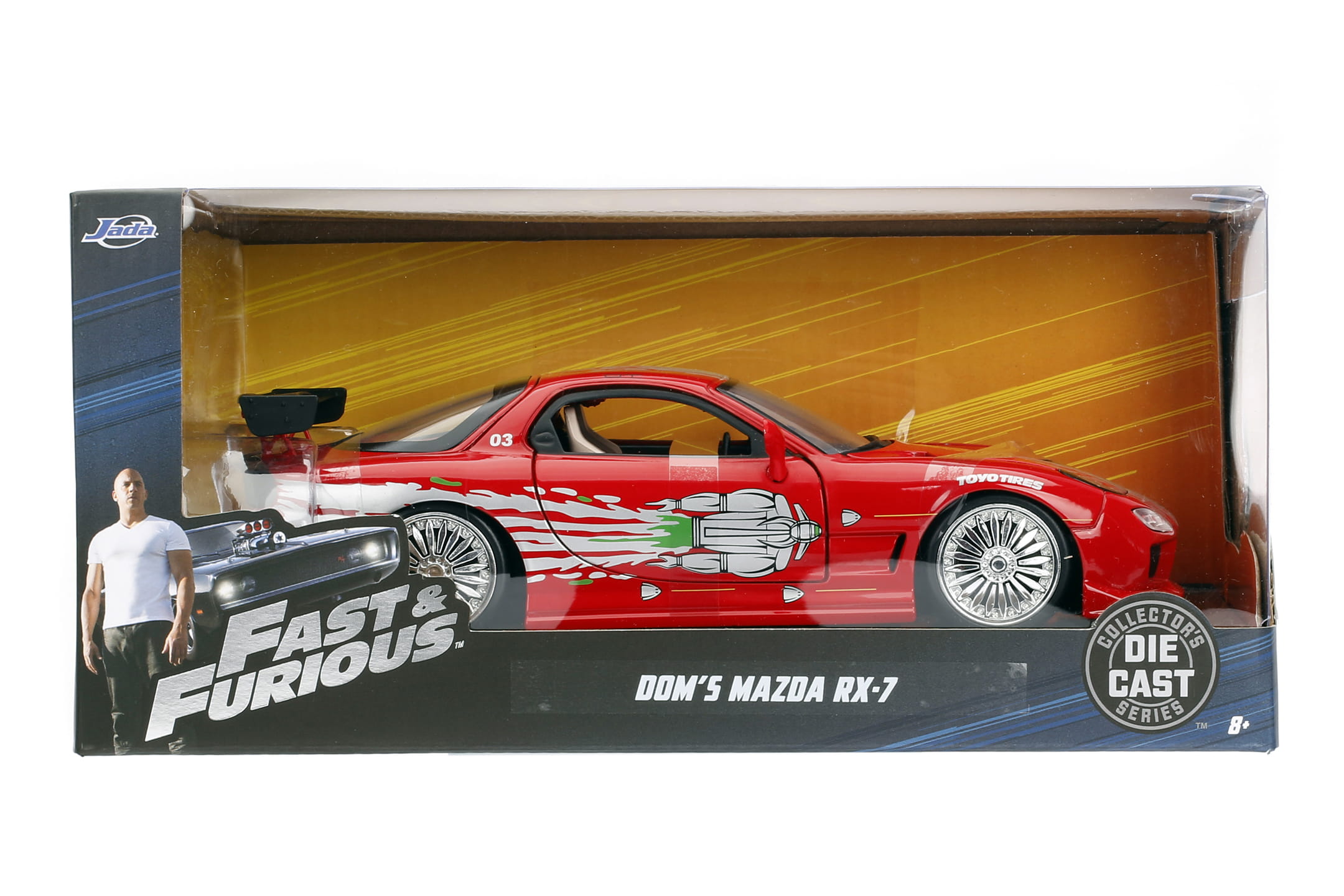 Jada Fast & Furious 1993 Mazda RX-7 1:24 Modellauto