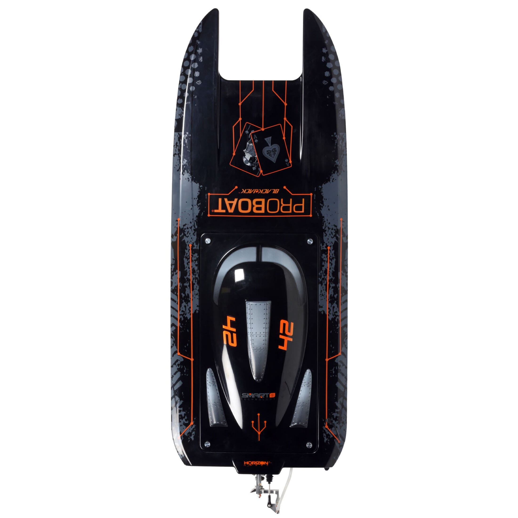 Pro Boat Blackjack 42 8S Katamaran mit Spektrum Motor Schwarz