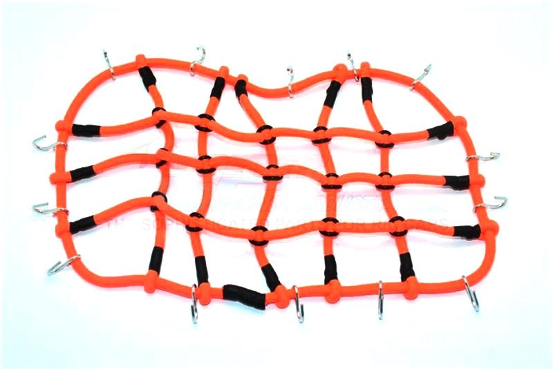 GPM Elastisches Cargo Netz orange fuer Traxxas TRX4 _ 6 - RC-Zubehoer
