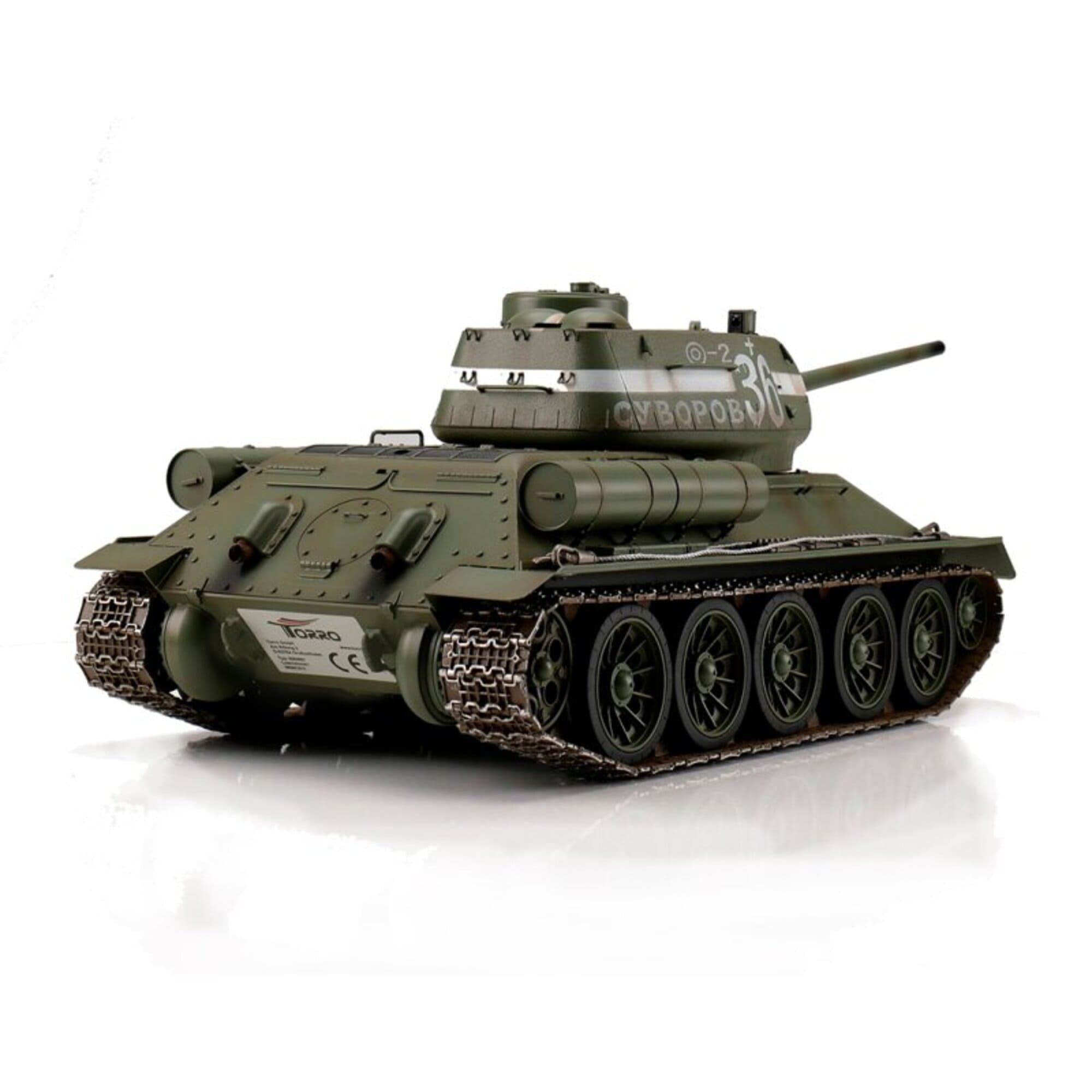 Torro RC Panzer T-34 85 gruen IR 1_16 torro-rc-panzer-t-34-85-ir-1-16-gruen