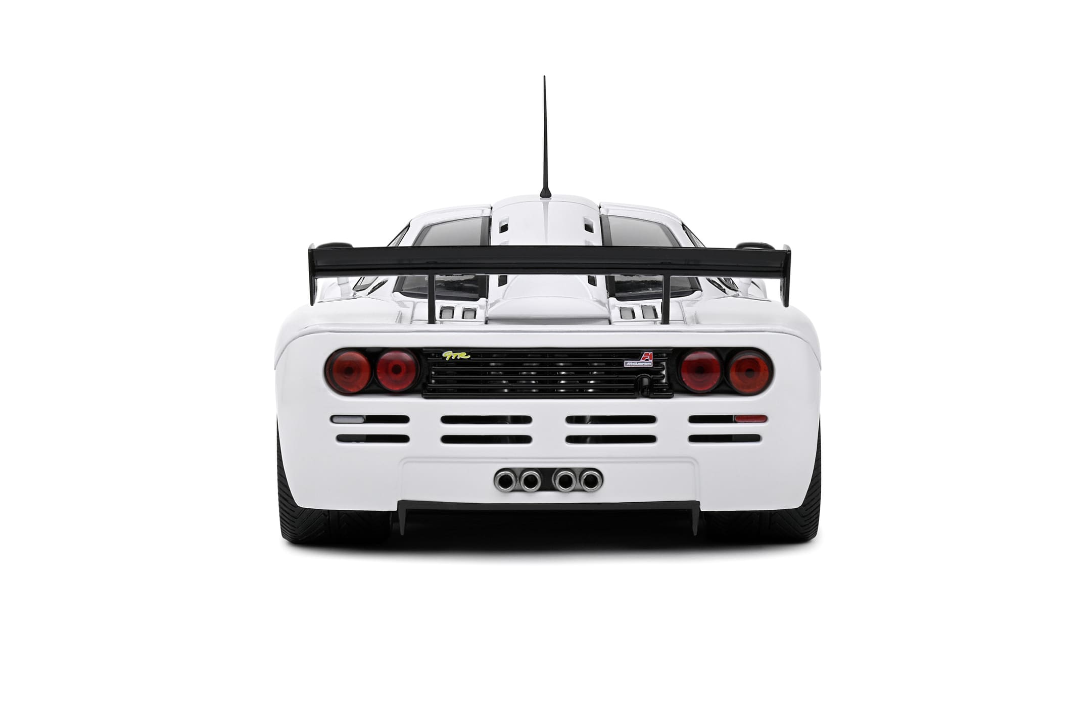 Solido 1_18 McLaren F1 GTR 1996 Modellauto - Detailgetreu_ weisse Nachbildung
