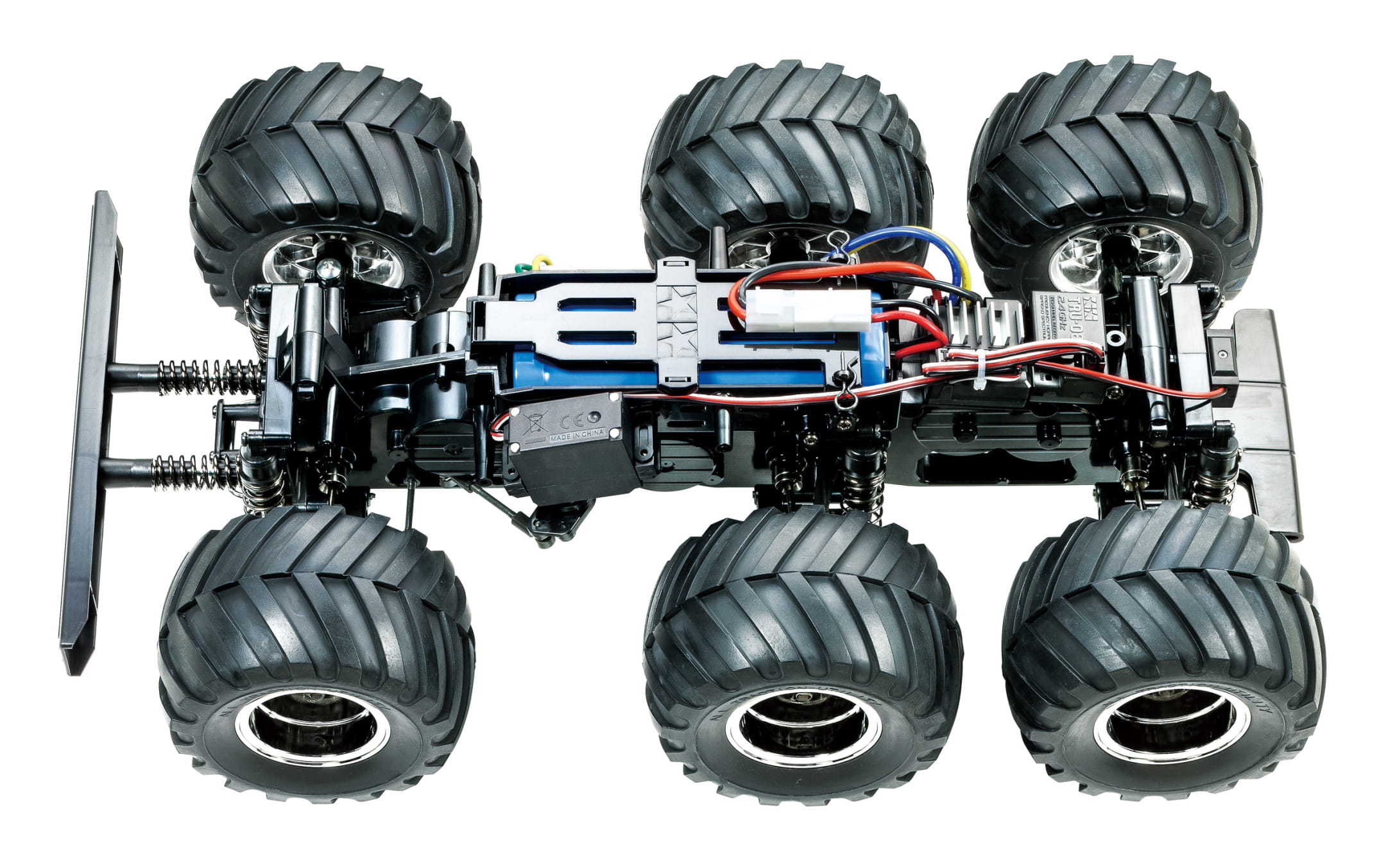 Tamiya RC Konghead 6x6 G6-01 Monstertruck 1:18 2,4Ghz Komplett Set
