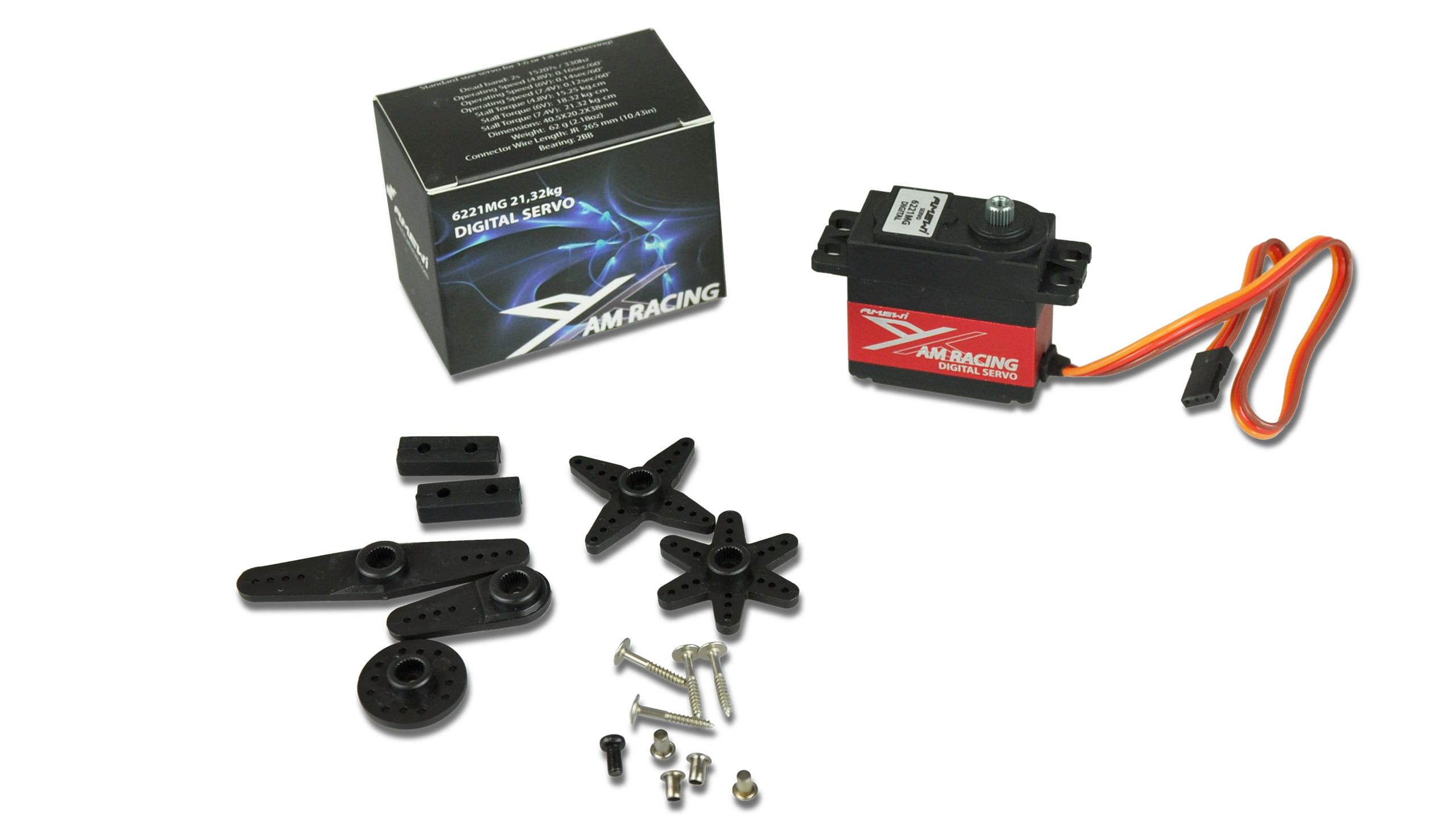 Amewi Digital Servo 6221MG 21,32kg AMX Racing Amewi Digital Servo 6221MG 21,32kg AMX Racing