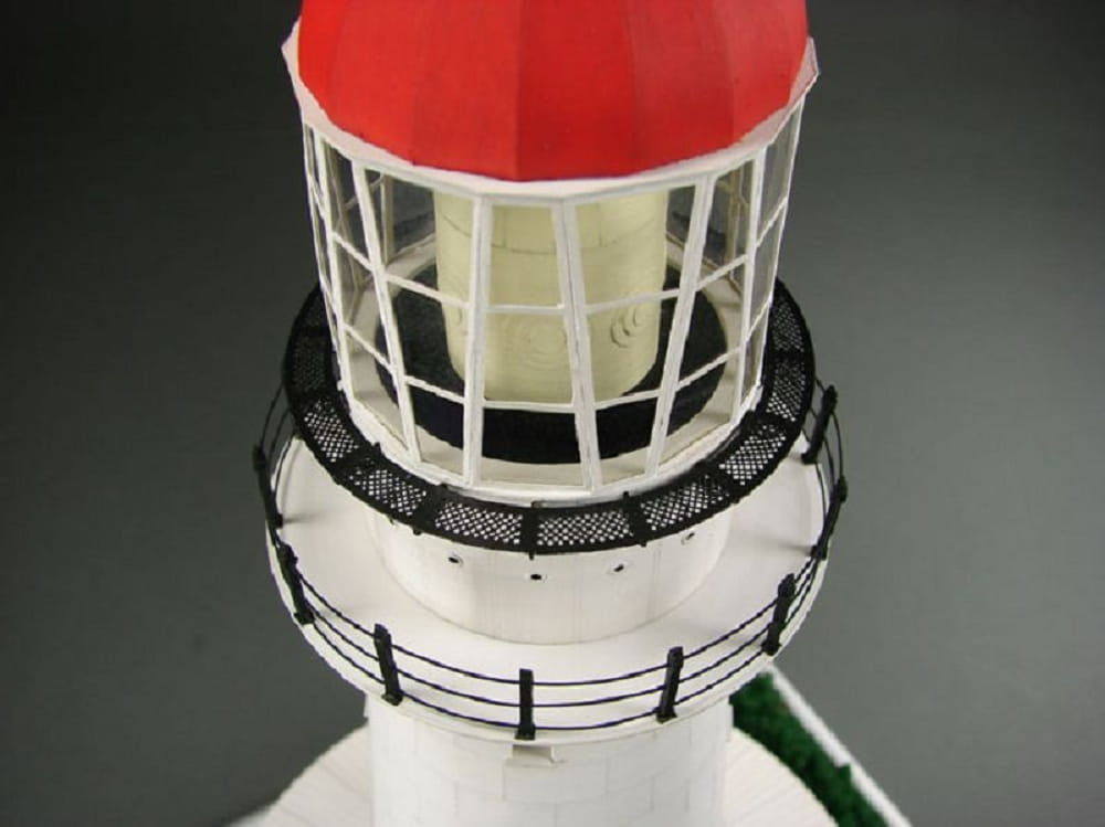 Shipyard Leuchtturm North Reef Lighthouse 1876 1:72 Laser Kartonbausatz