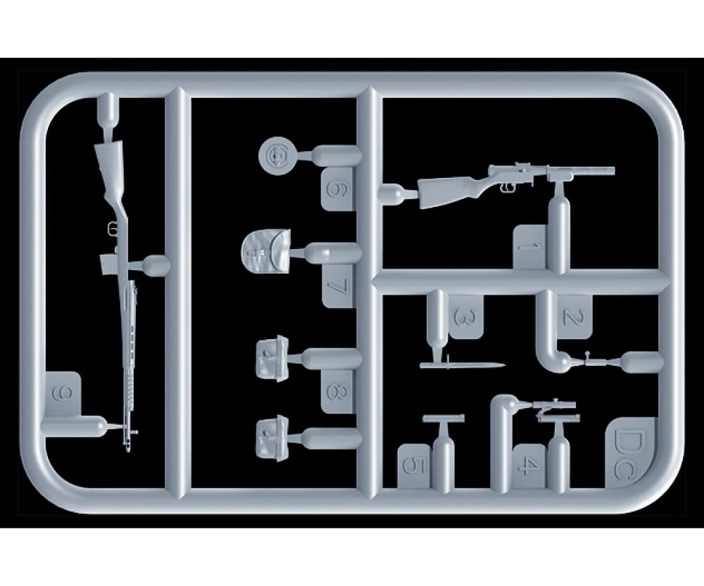 Plastikmodellbau von Miniart 1-35 fig sov marinesoldaten 5 se