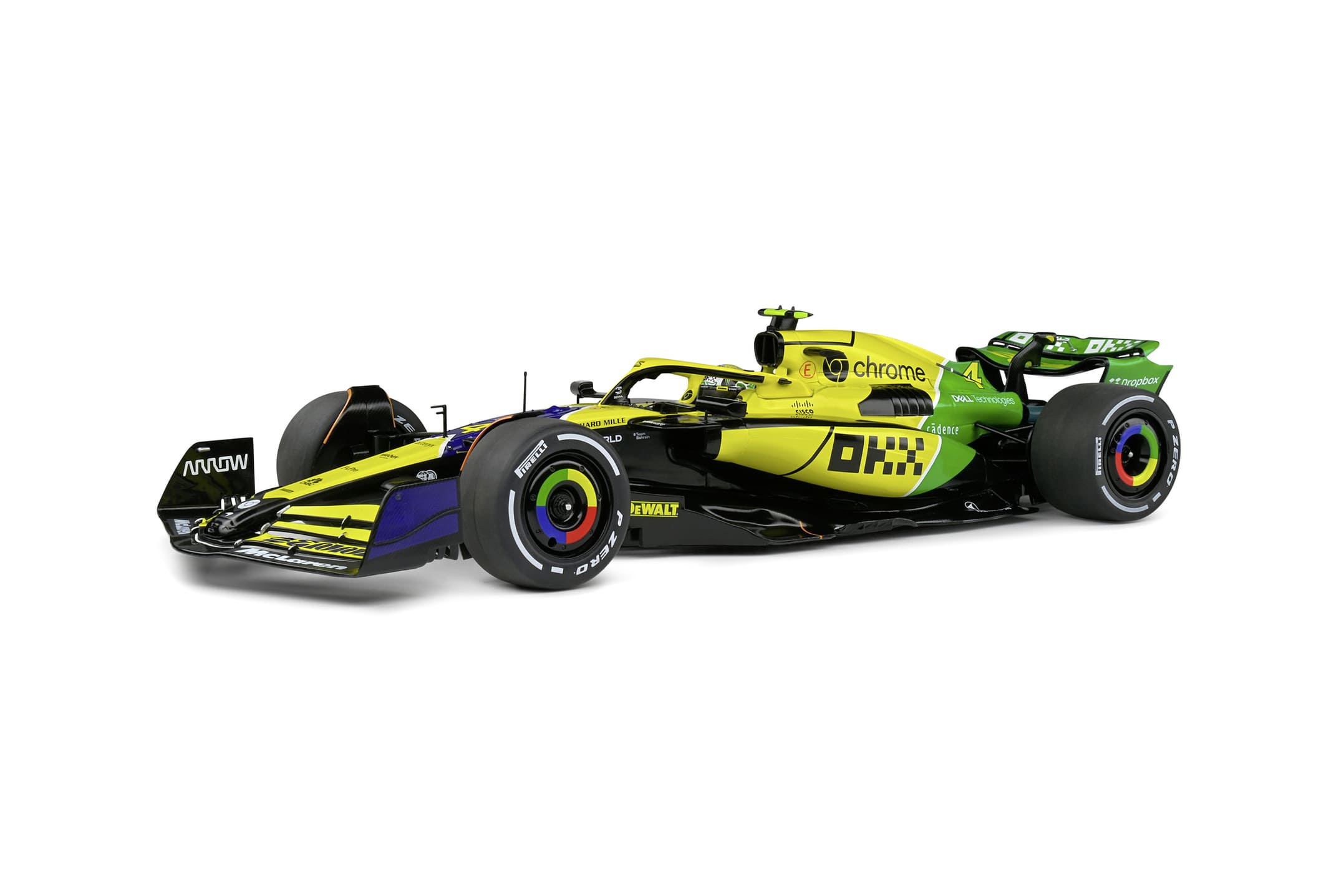 McLaren F1 Team MCL38 1_18 Modellauto Monaco GP 2024 Lando Norris