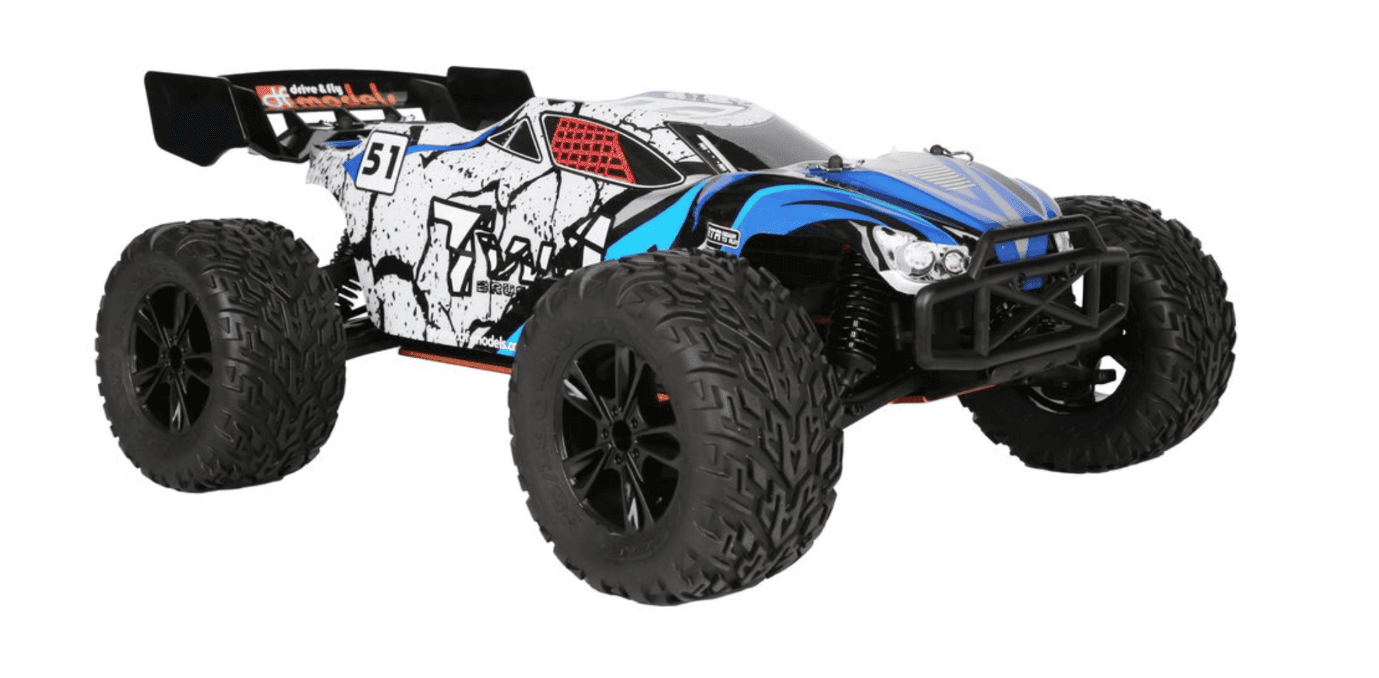 DF Models TW-1 Truggy 5.1 brushed 1_10XL RTR RC Truggy fuer Einsteiger