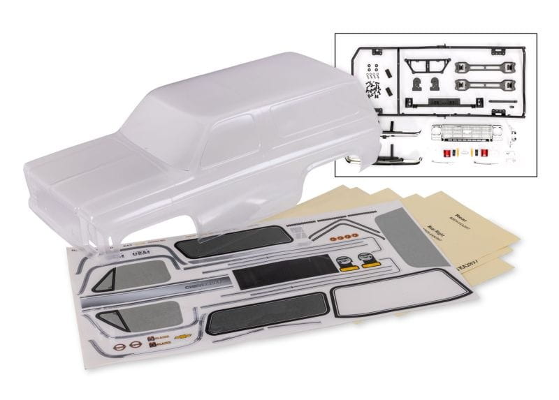 Karosserie Blazer 1979 klar unlackiert Traxxas Karosserie Blazer 1979 klar_unlackiert - RC-Zubehoer