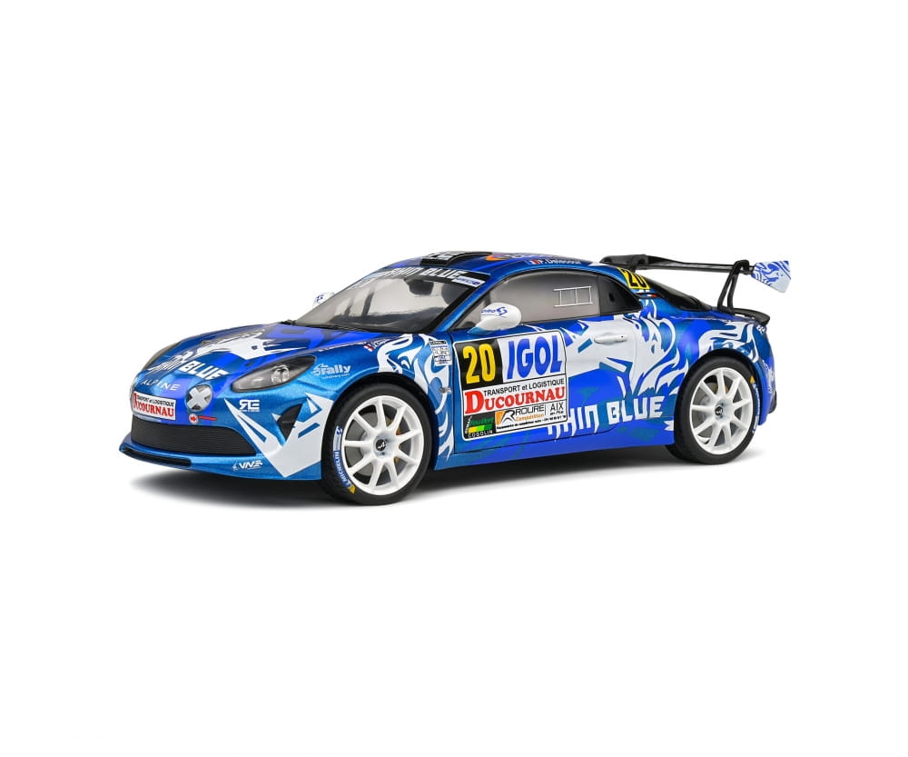 Solido 1:18 Alpine A110 Rally du Var blau Modellauto