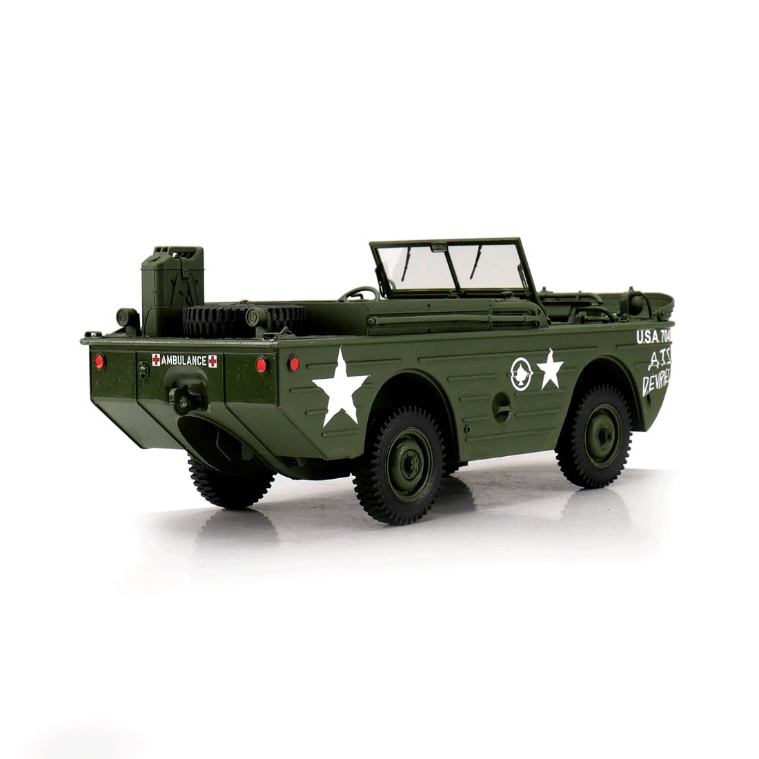 RC Ford GPA Amphibien Schwimmwagen 1_16 im Wasser und auf dem Land