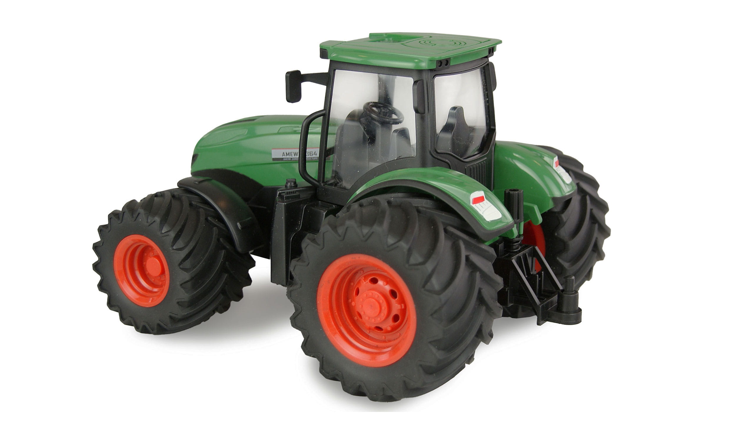 Amewi RC Traktor mit Grubber 1:24 RTR grün