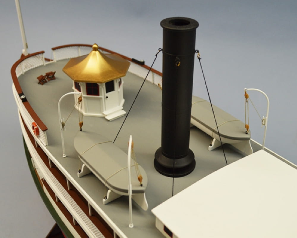 Dumas Boats RC Boot Dampfschiff City of Buffalo Steamboot 1:48 Bausatz