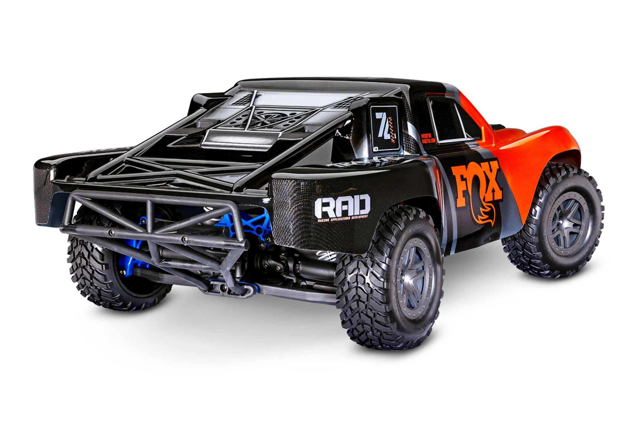 Traxxas Slash 4x4 BL-2s Brushless RTR FOX Short Course Truck