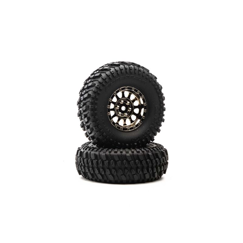 Duratrax Reifen Class 1 Deep Woods CR C3 Mntd 1.9_ Blk_Chr _2_ - RC-Zubehoer