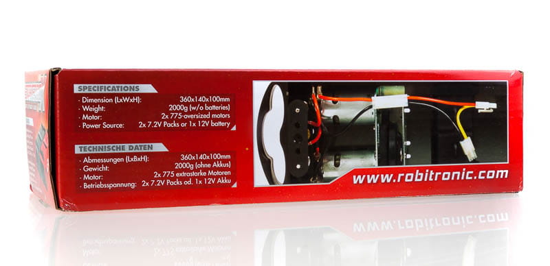 Robitronic Starterbox für Buggy & Truggy 1/8 (rot) Robitronic Starterbox für Buggy & Truggy 1/8 (rot)