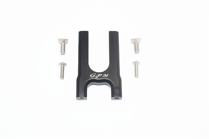 GPM Alu Mitteldiffhalter vorn schwarz für ARRMA Kraton, Talion, Typhon, Outcast, Notorius, Infra 6