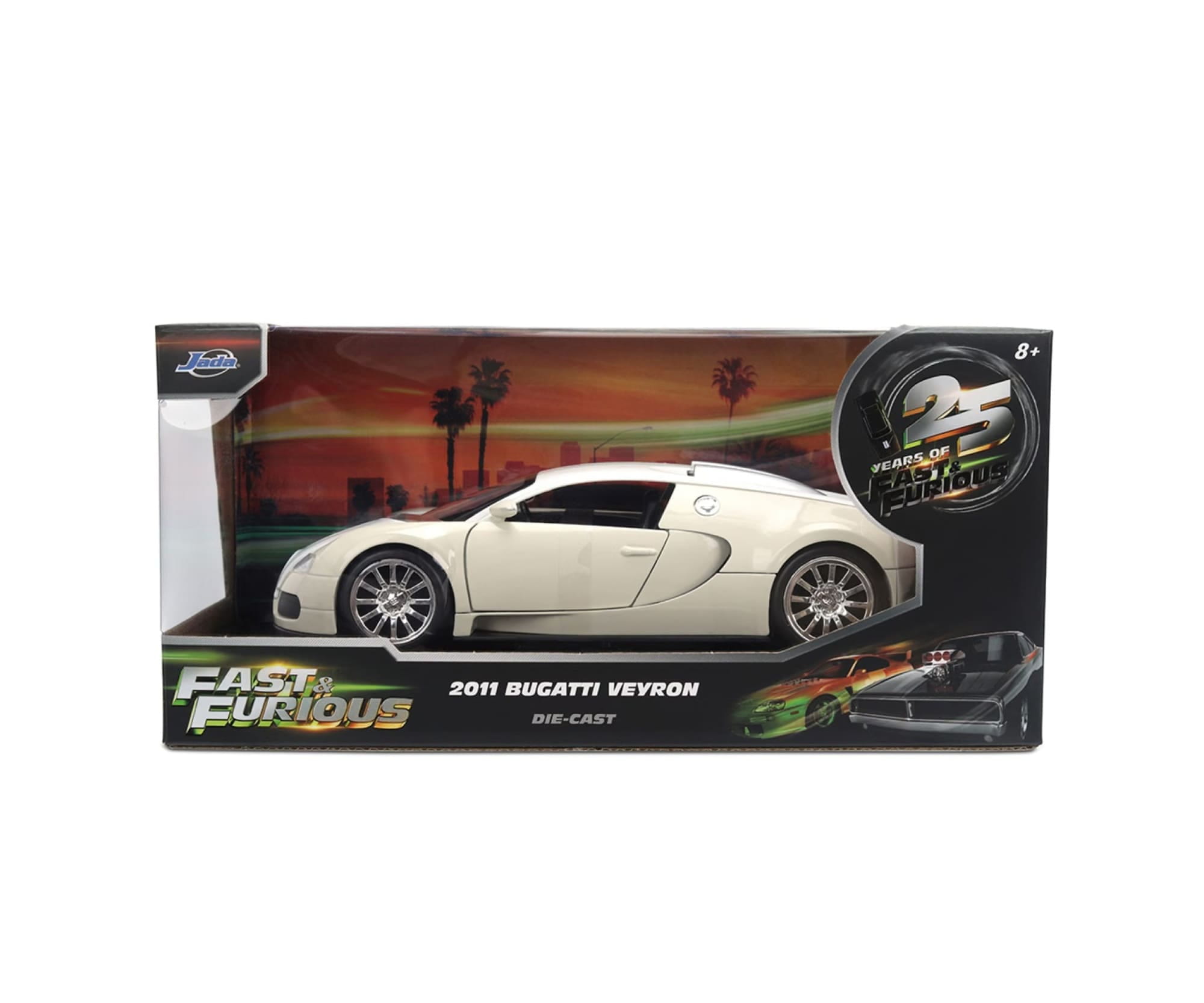 Jada Toys Fast _ Furious Bugatti Veyron 2011 1_24 weiss