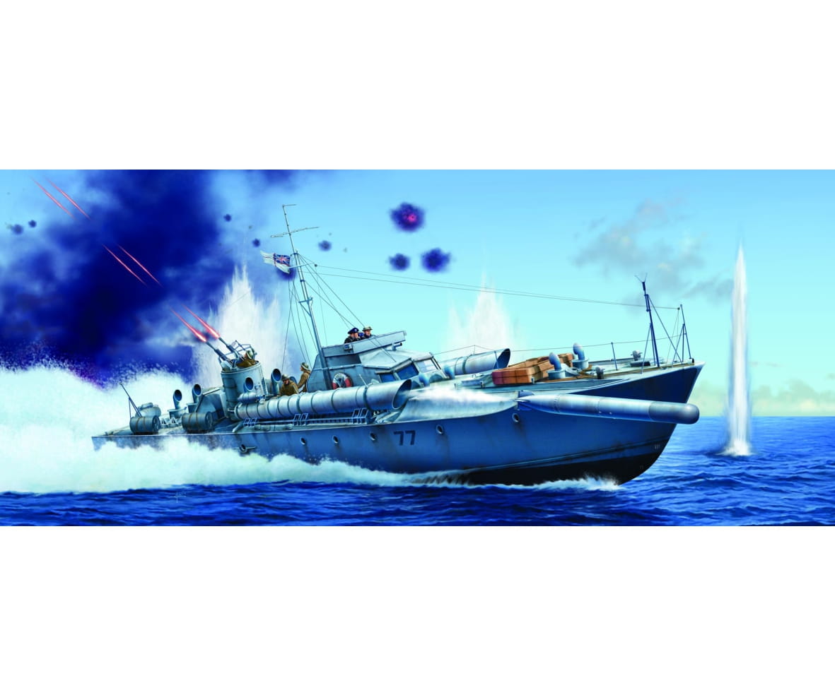 Italeri 1:35 Vosper 72''6' MTB 77 Italeri 1:35 Vosper 72''6' MTB 77