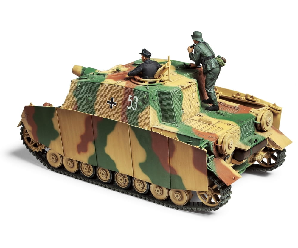 Tamiya Sturmpanzer 166 Brummbär Späte Prod. 1:35 Plastik Modellbau Militär Bausatz