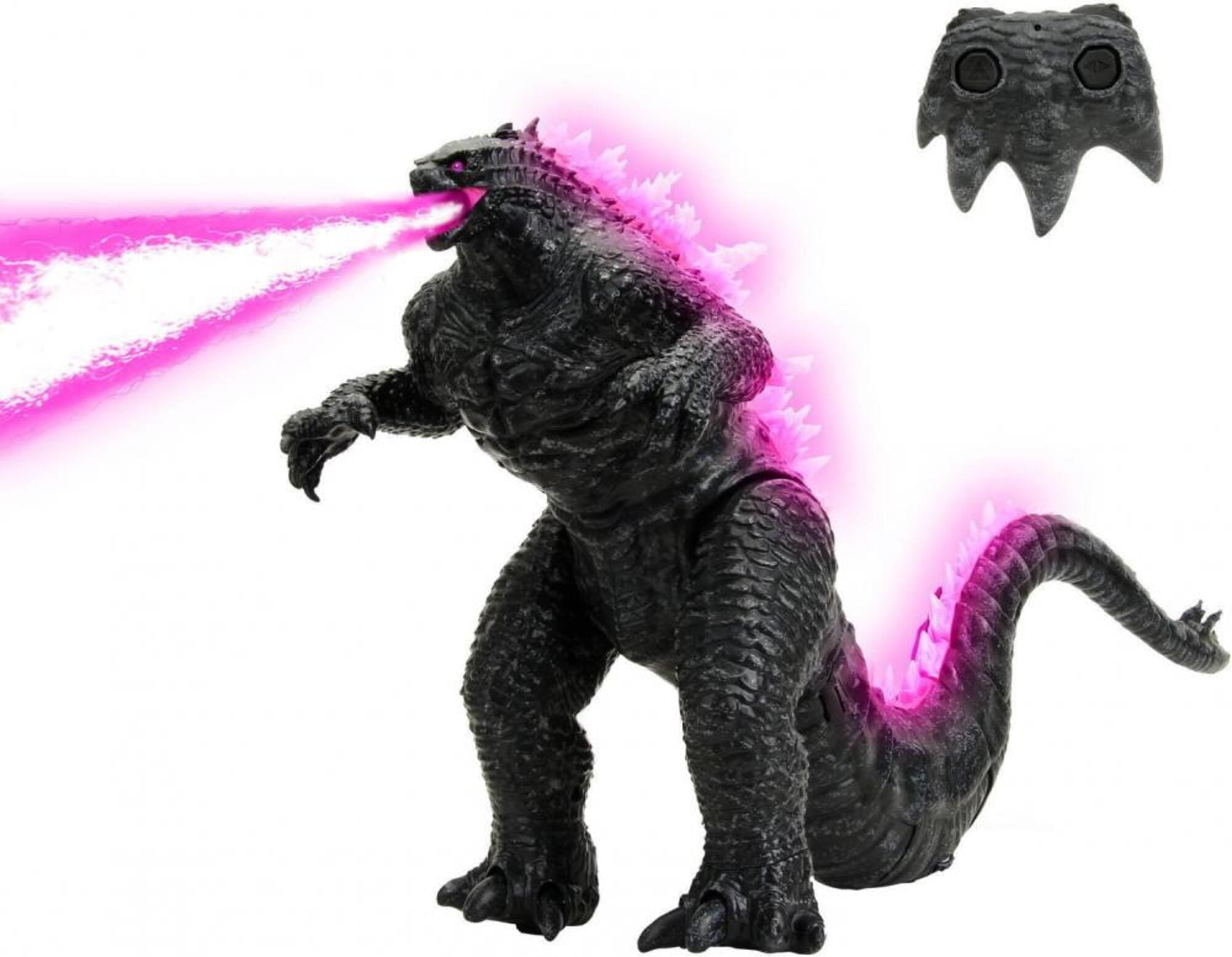 Jada Toys Godzilla Heat-Ray Breath RC Figur 63 cm mit Wasserdampf-Effekt