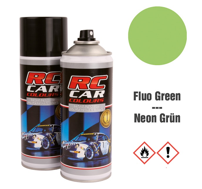 Robitronic Lexan Spray Fluo Grün 1008 150 ml