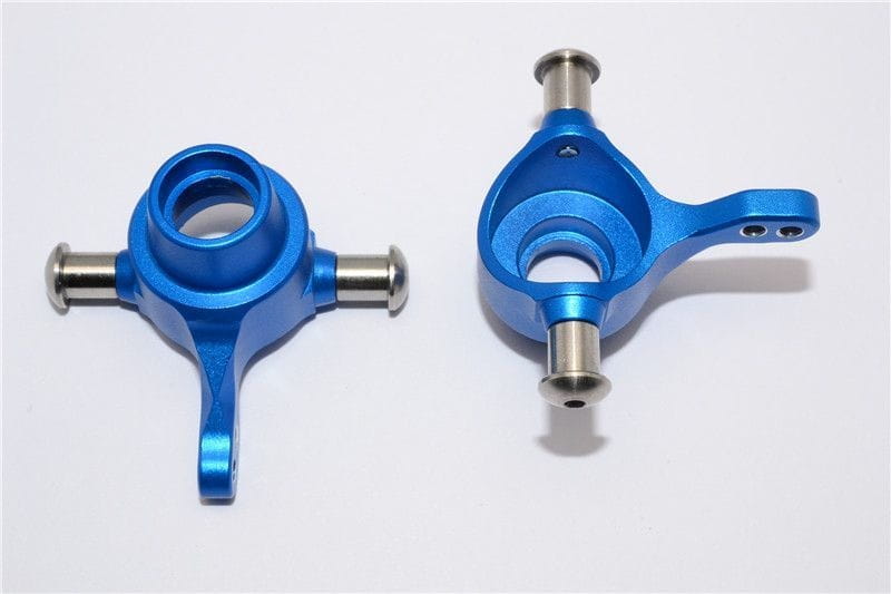 GPM Alu Lenkhebel vorn blau fuer Tamiya TT01 - RC-Zubehoer