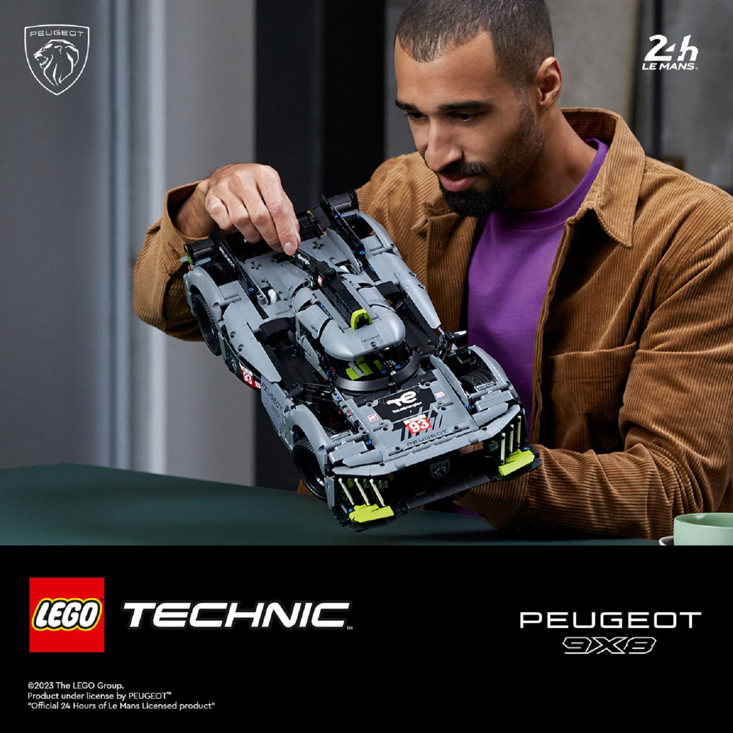 LEGO® Technic Auto Peugeot 9x8 24H LeMans Hybrid Hypercar