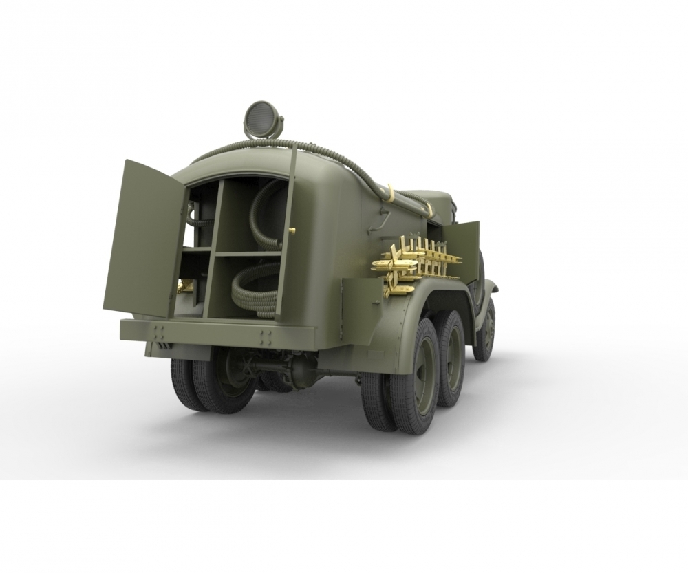 Plastikmodellbau von Miniart 1-35 bz 38 tankwagen