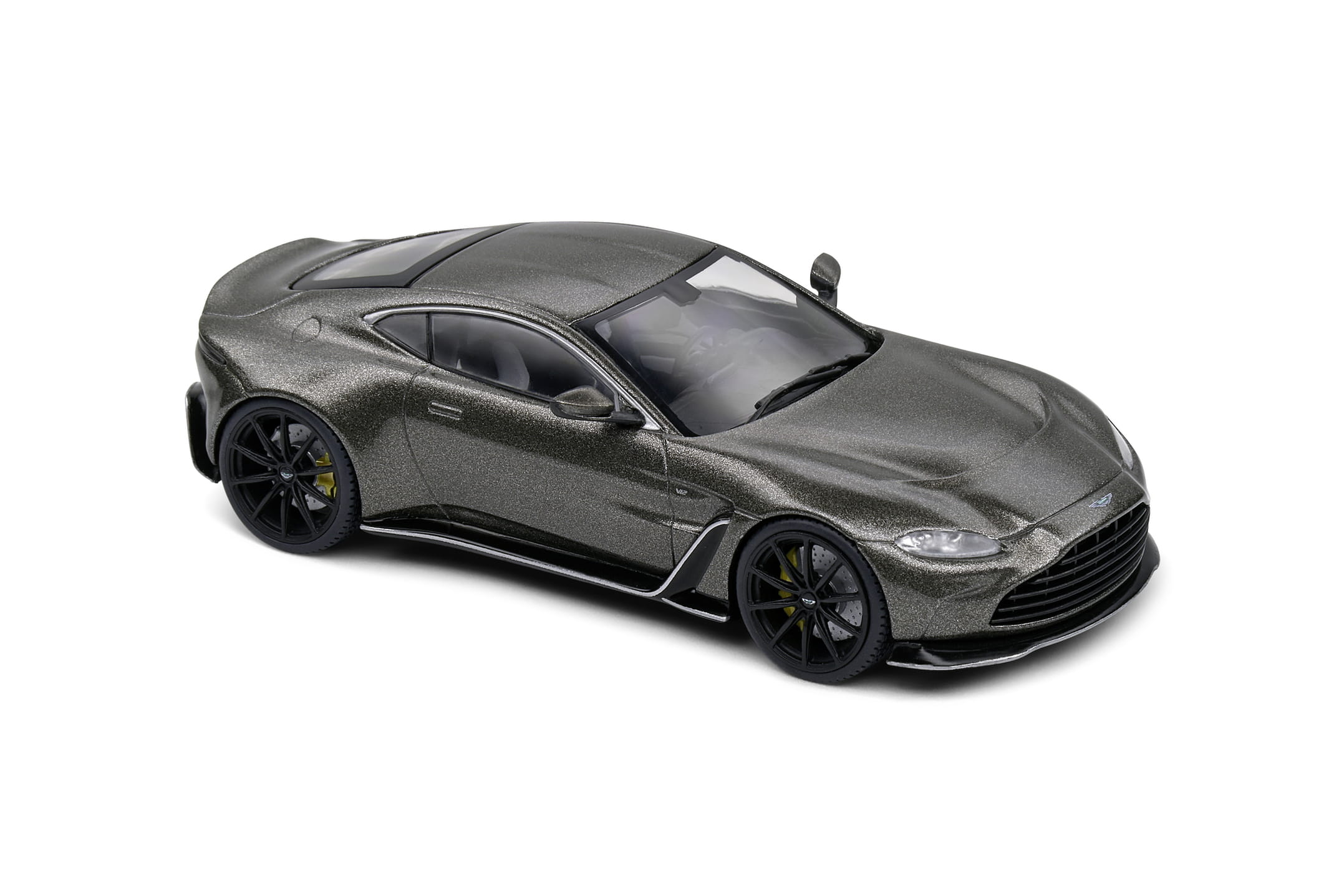 Aston Martin Vantage V12 1_43 Modellauto in Cumberland Grey von Solido