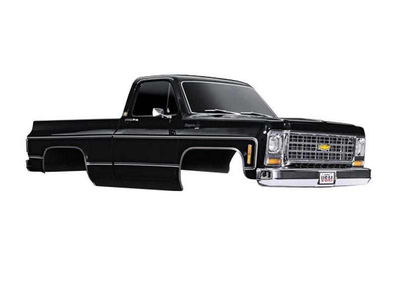 Traxxas Karosserie Chevrolet K10 Truck 1979 Karosserie schwarz inkl. KT - RC-Zubehoer