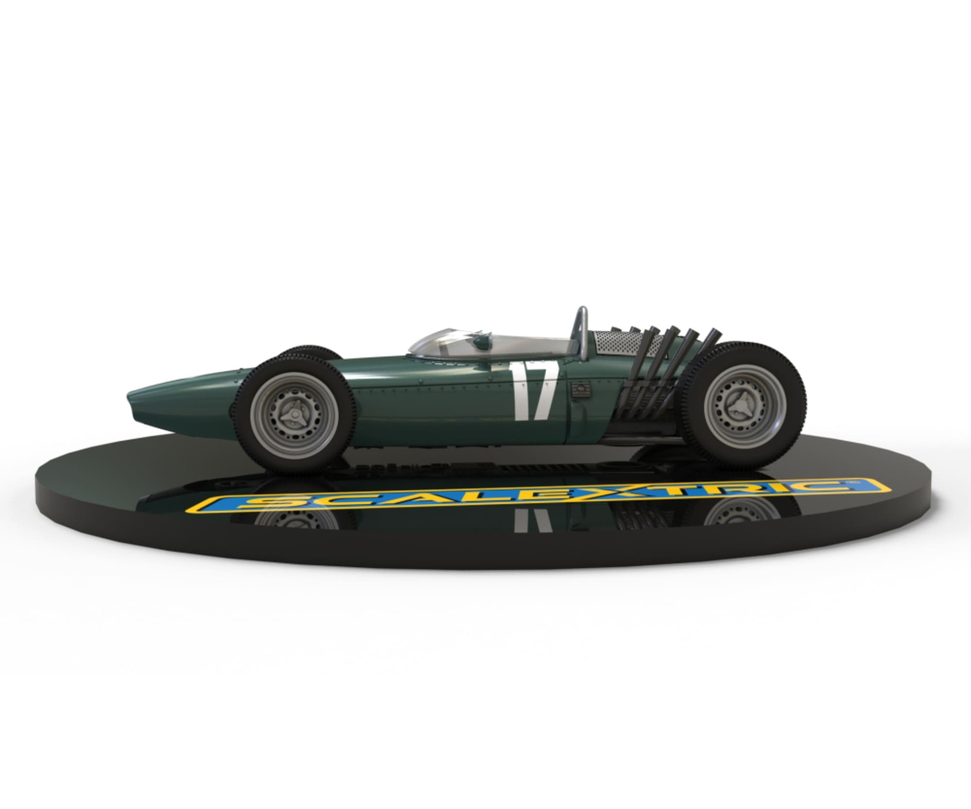 Scalextric 1_32 BRM P57 Winner Dutch GP 1962 HD Slotcar