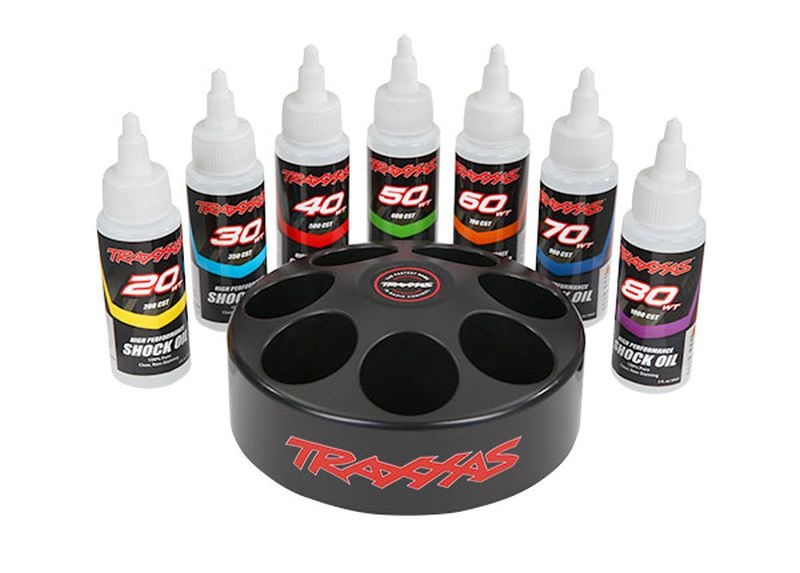 Traxxas Daempfer Oel Karussell mit Oel 20 30 40 50 60 70 80WT _je 1_ - RC-Zubehoer
