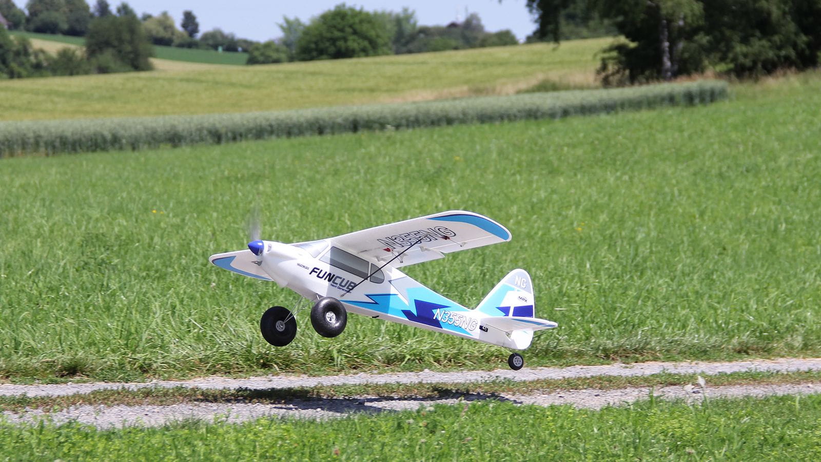 RC Flugzeug FunCub NG blau made by MPX Multiplex Multiplex RC Flugzeug FunCub NG blau made by MPX