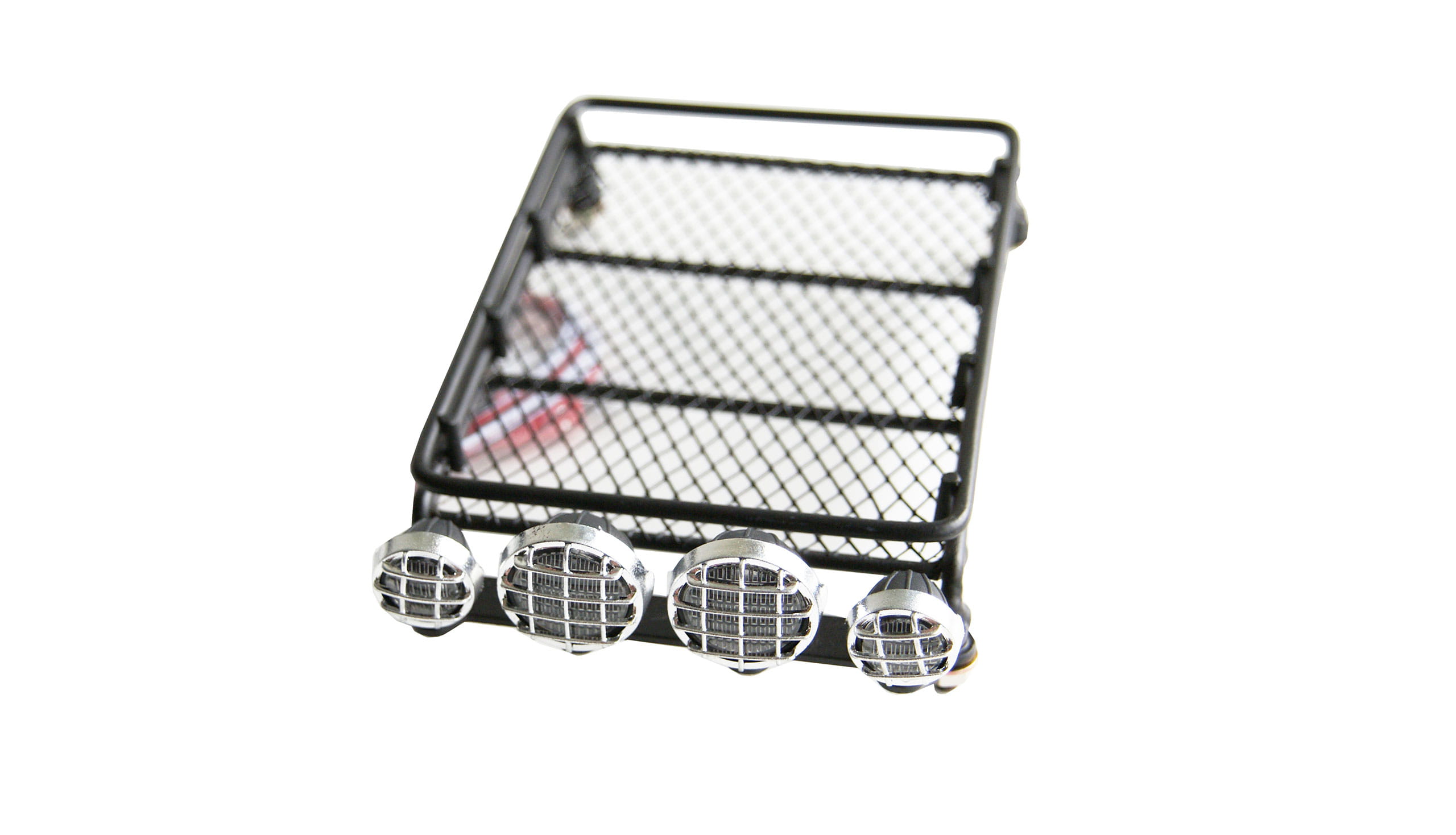 Amewi Dachgepaecktraeger Version 2 mit Leuchten 4 LEDs - RC-Zubehoer