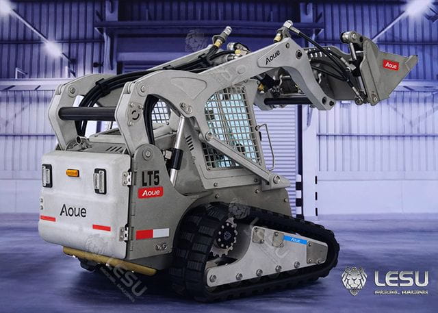 Thicon 1_14 Kompaktlader mit Kettenfahrwerk weiss_schwarz Bausatz - RC-Zubehoer