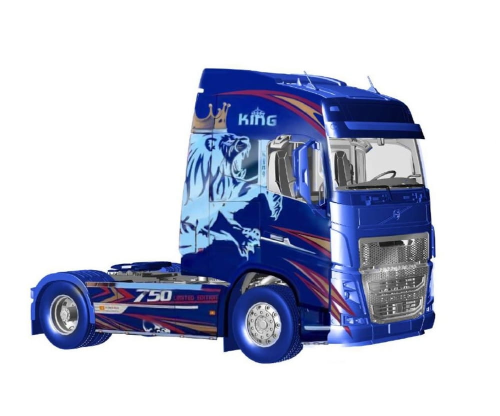 Italeri 1_24 Volvo FH4 Globetrotter _Medium Roof - RC-Zubehoer