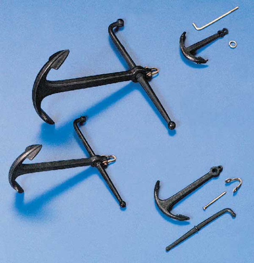 Krick Admiralitaetsanker 50 mm schwarz - RC-Zubehoer