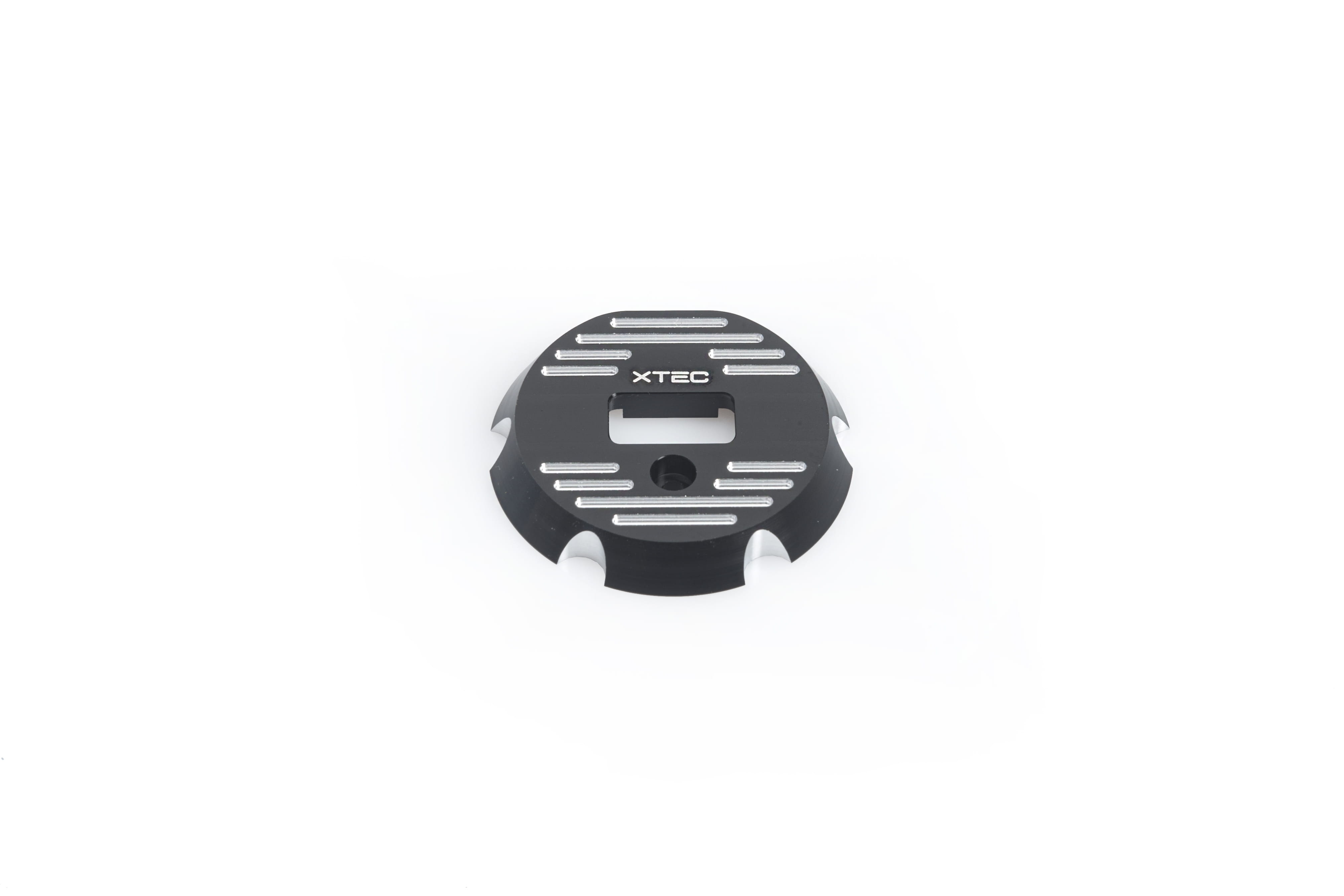 LRP X22 Aluminium Endplatte - schwarz