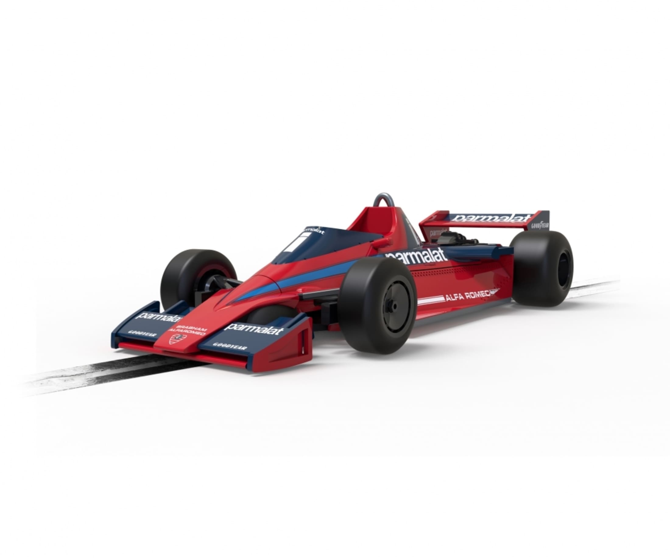 Scalextric 1:32 Brabham BT45 Lauda Itali Slotcar - Rennbahnauto