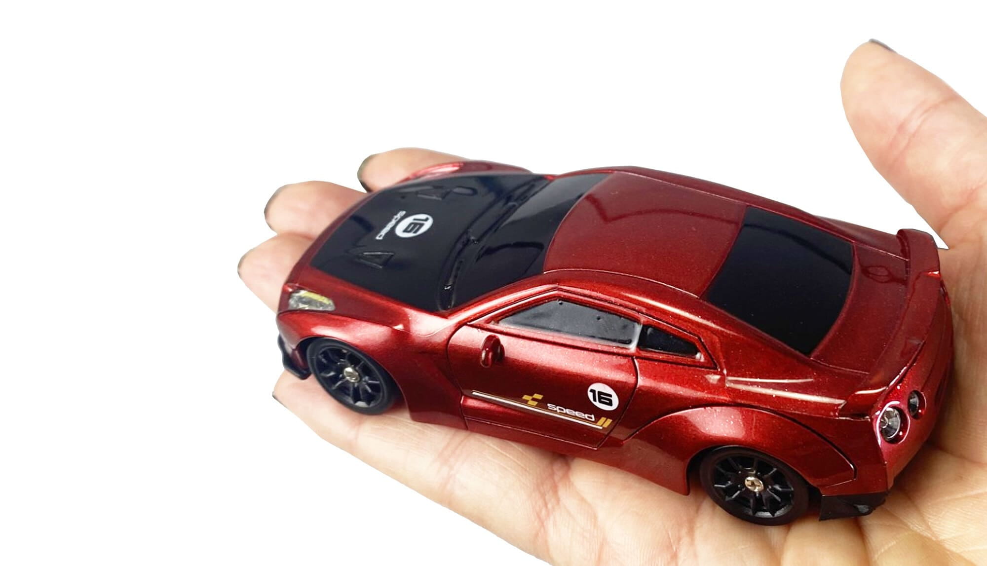 Drift Sport GTR 1_43 RTR in Rot mit Gyro und LED-Beleuchtung