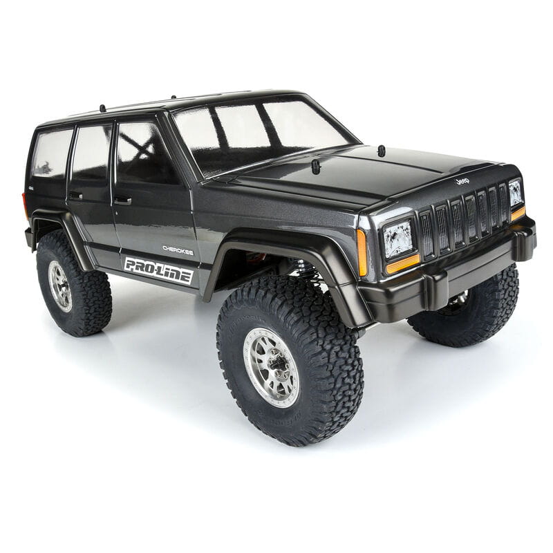 Proline 1_10 2001 Jeep Cherokee Klar Karosserie 12.3” _313mm_ Radstand Crawler - RC-Zubehoer