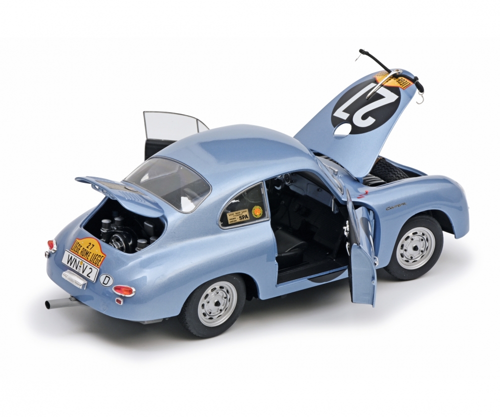 Schuco Porsche 356 Coupe #27 1:18 Modellauto