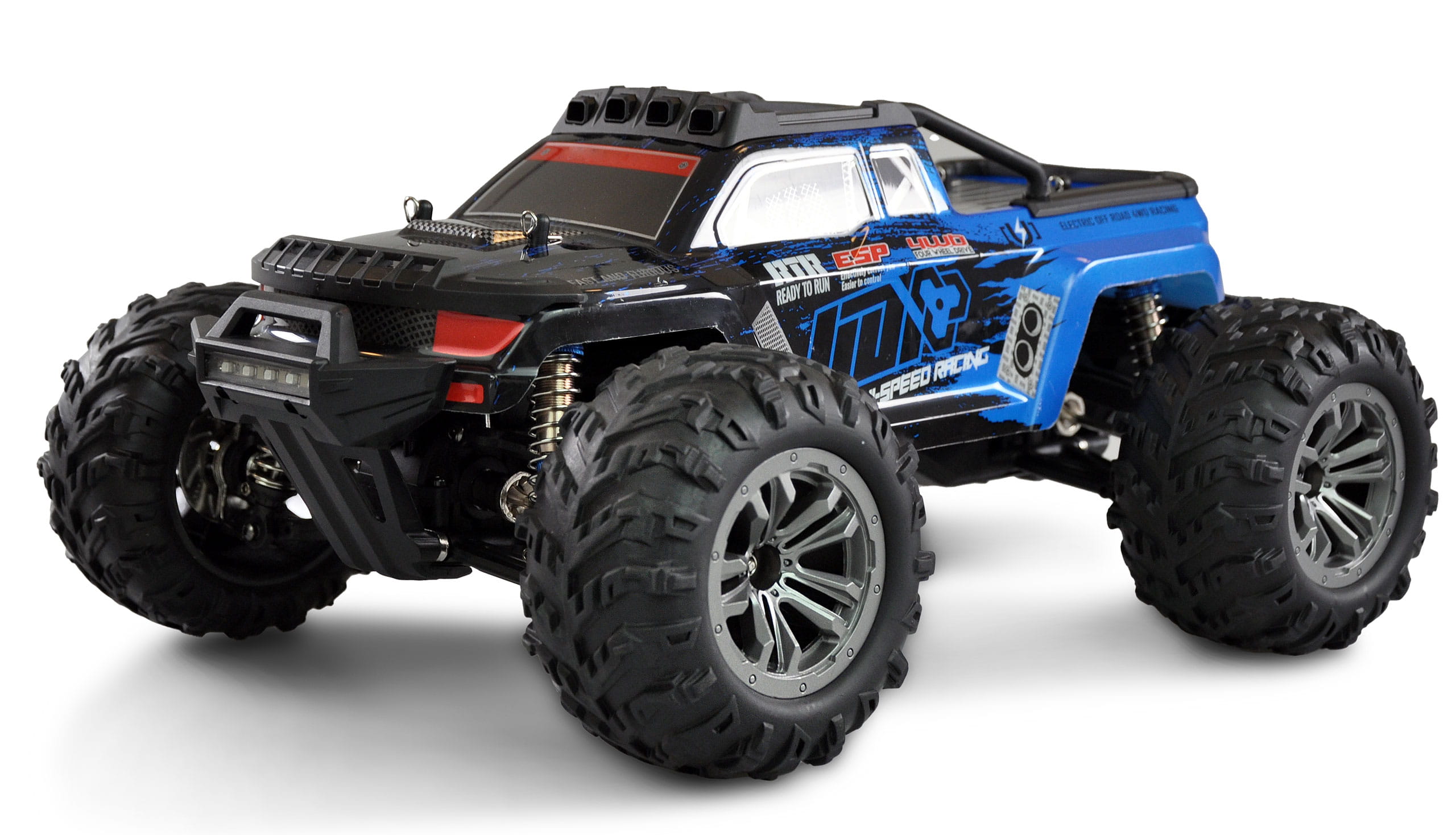 Amewi Daphoenodon RC Monstertruck 4WD 1:12 mit Gyro RTR, blau Amewi Daphoenodon RC Monstertruck 4WD 1:12 mit Gyro RTR, blau