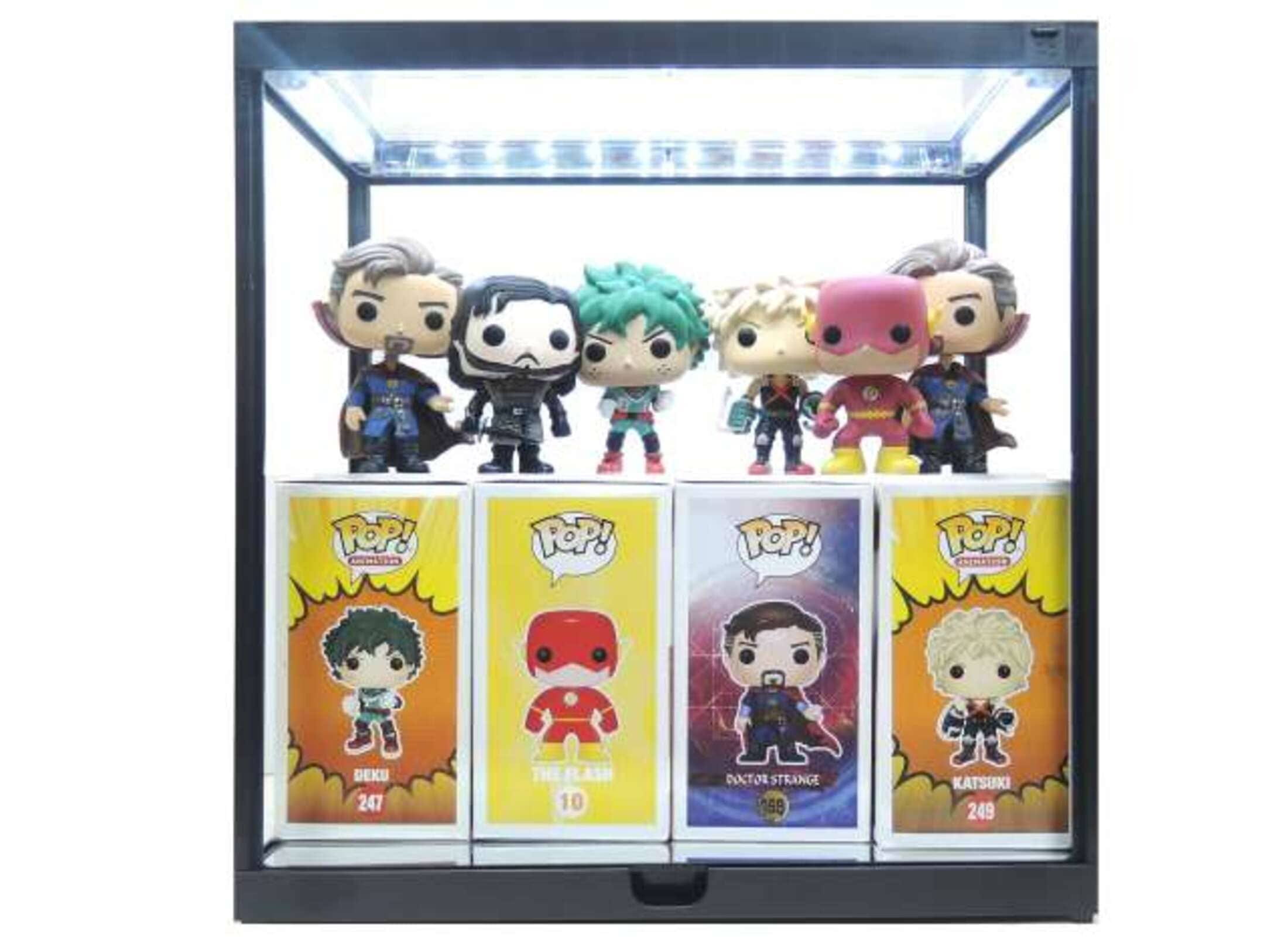 Modellauto Vitrine 1-6 LED Beleuchtet modellauto-vitrine-1-6-led-beleuchtet-mit-usb